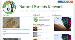 Desktop Screenshot of naturalparentsnetwork.com